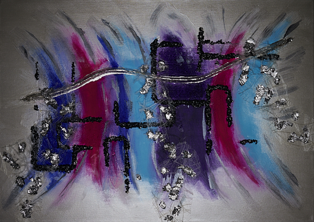 https://www.stylish-arts.com/#pm2.html. Stylish Arts by Gunther Lill. Picture Page PM2, #154,  ID638179. Silberstreif # 2.
